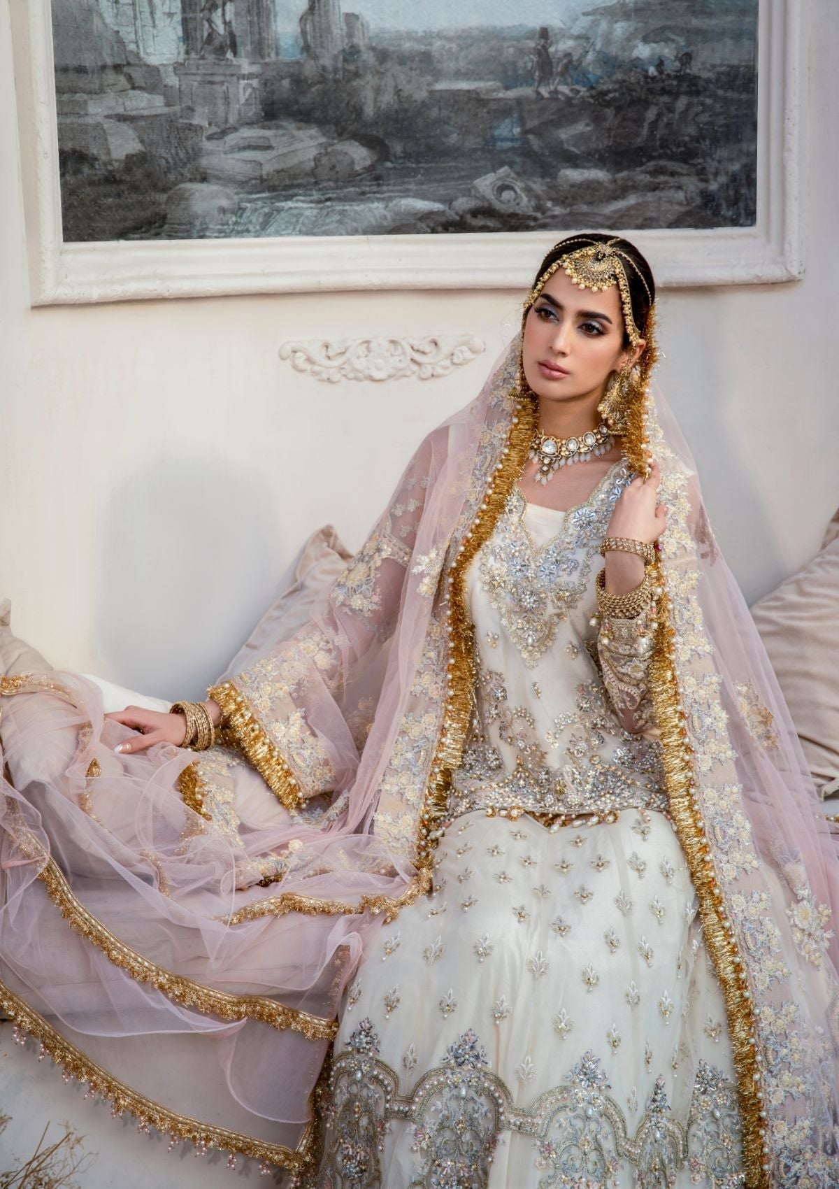 Formal Collection  - Rubaaiyat - Handwork Wedding 23 - Daisy - D#04