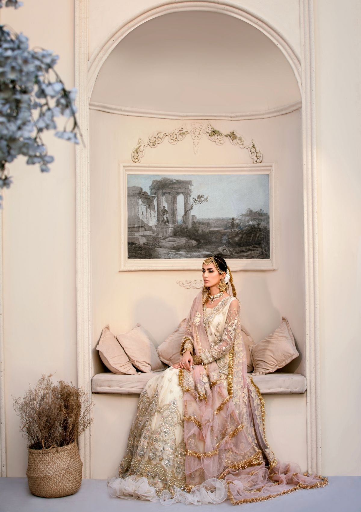 Formal Collection  - Rubaaiyat - Handwork Wedding 23 - Daisy - D#04