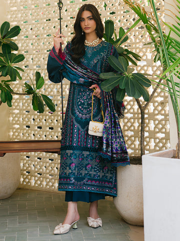 Bin Ilyas | Olivia Embroidered Winter 24 | 521 - B
