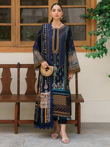 Bin Ilyas | Olivia Embroidered Winter 24 | 522 - A