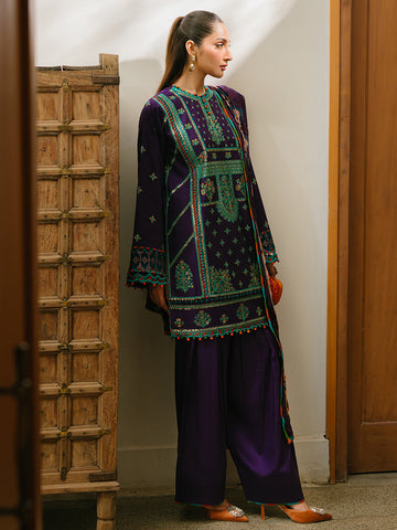 Bin Ilyas | Olivia Embroidered Winter 24 | 524 - B