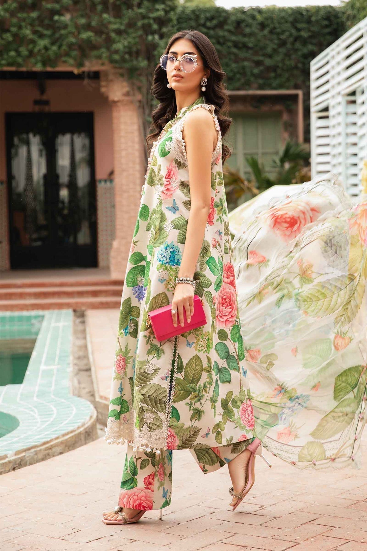 Maria.B | M Print Eid Edit | MPT-2210-A -  Maria B Luxury -  Agha Fabrics