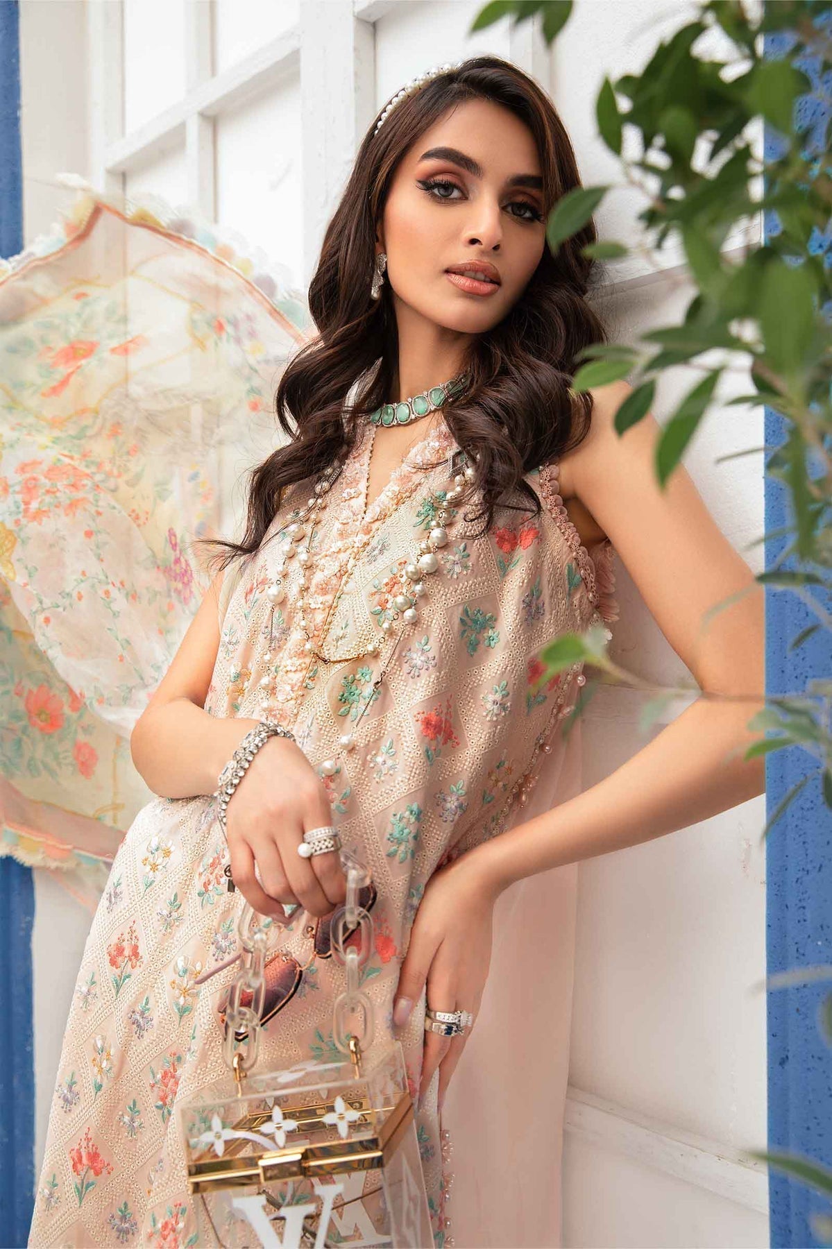 Maria.B | M Print Eid Edit | MPT-2203-B -  Maria B Luxury -  Agha Fabrics