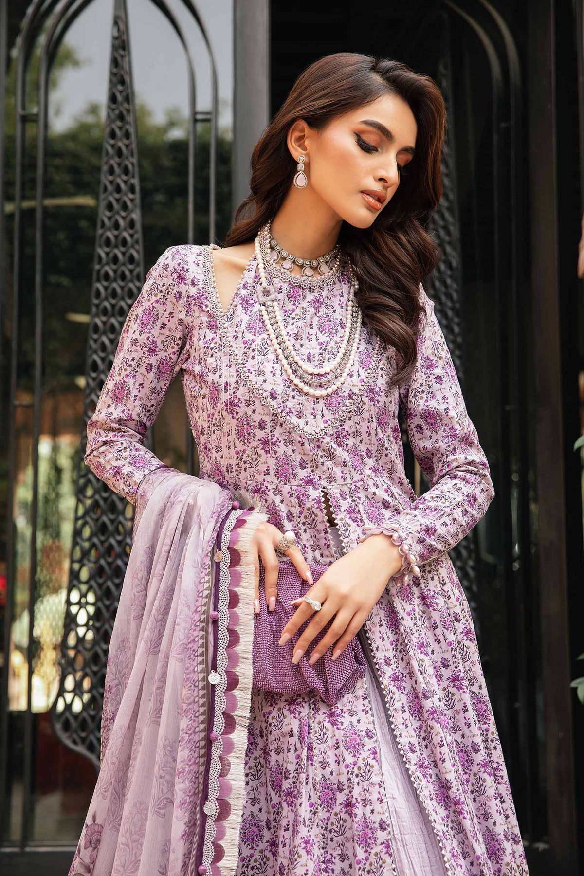 Maria.B | M Print Eid Edit | MPT-2207-B -  Maria B Luxury -  Agha Fabrics