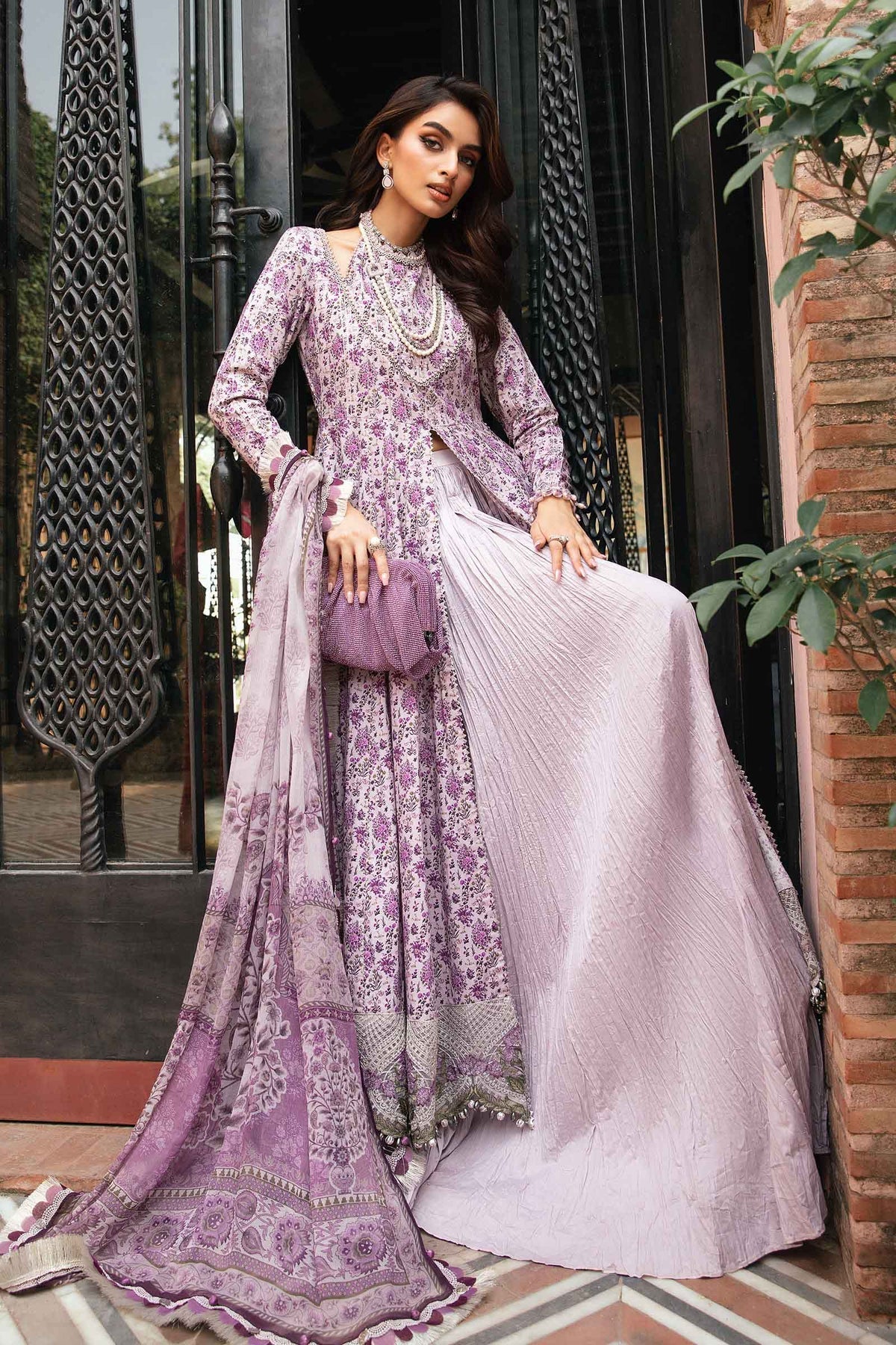 Maria.B | M Print Eid Edit | MPT-2207-B -  Maria B Luxury -  Agha Fabrics