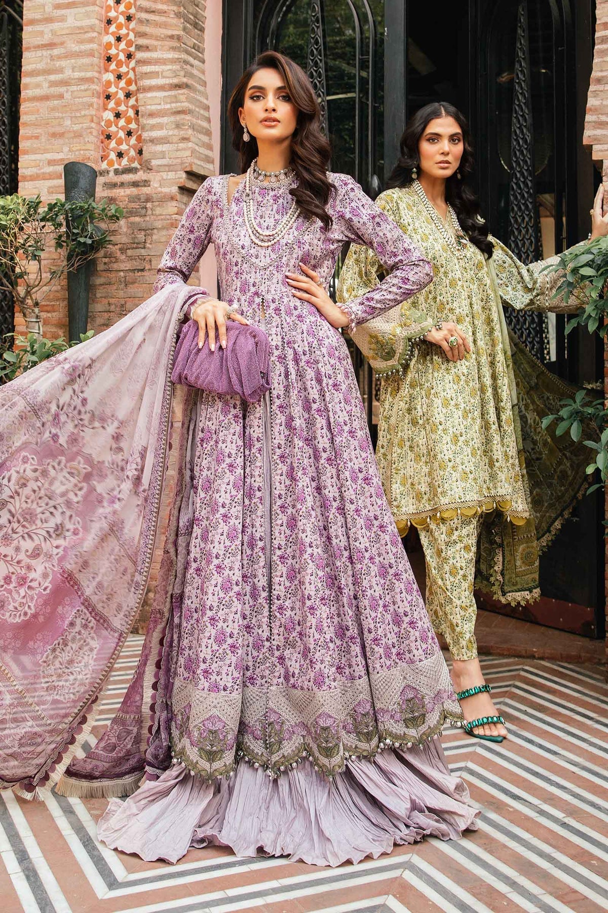 Maria.B | M Print Eid Edit | MPT-2207-B -  Maria B Luxury -  Agha Fabrics