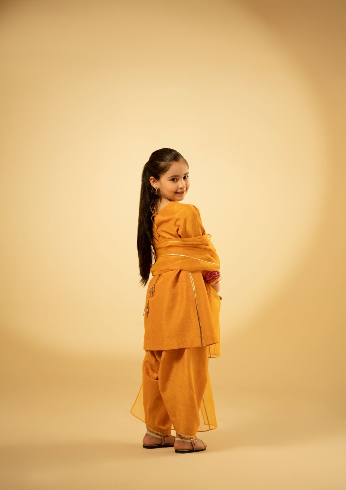 Kids Collection - Fozia Khalid - Silk Edit - luxe Amber