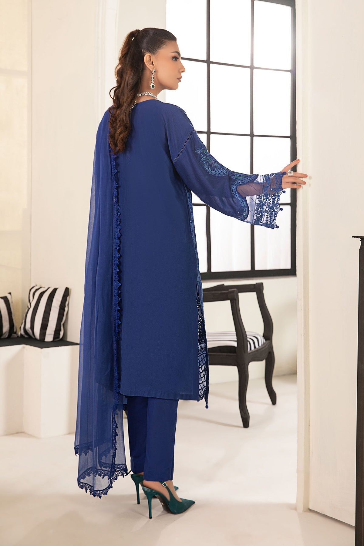 Maria B | Casual Pret 2024 | DW-EF24-02 -  Maria B Casuals -  Agha Fabrics