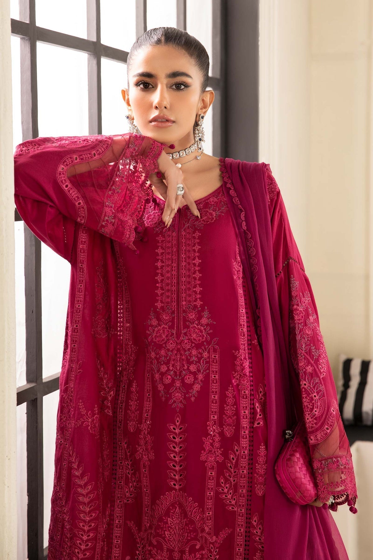 Maria B | Casual Pret 2024 |DW-EF24-02 -  Maria B Casuals -  Agha Fabrics