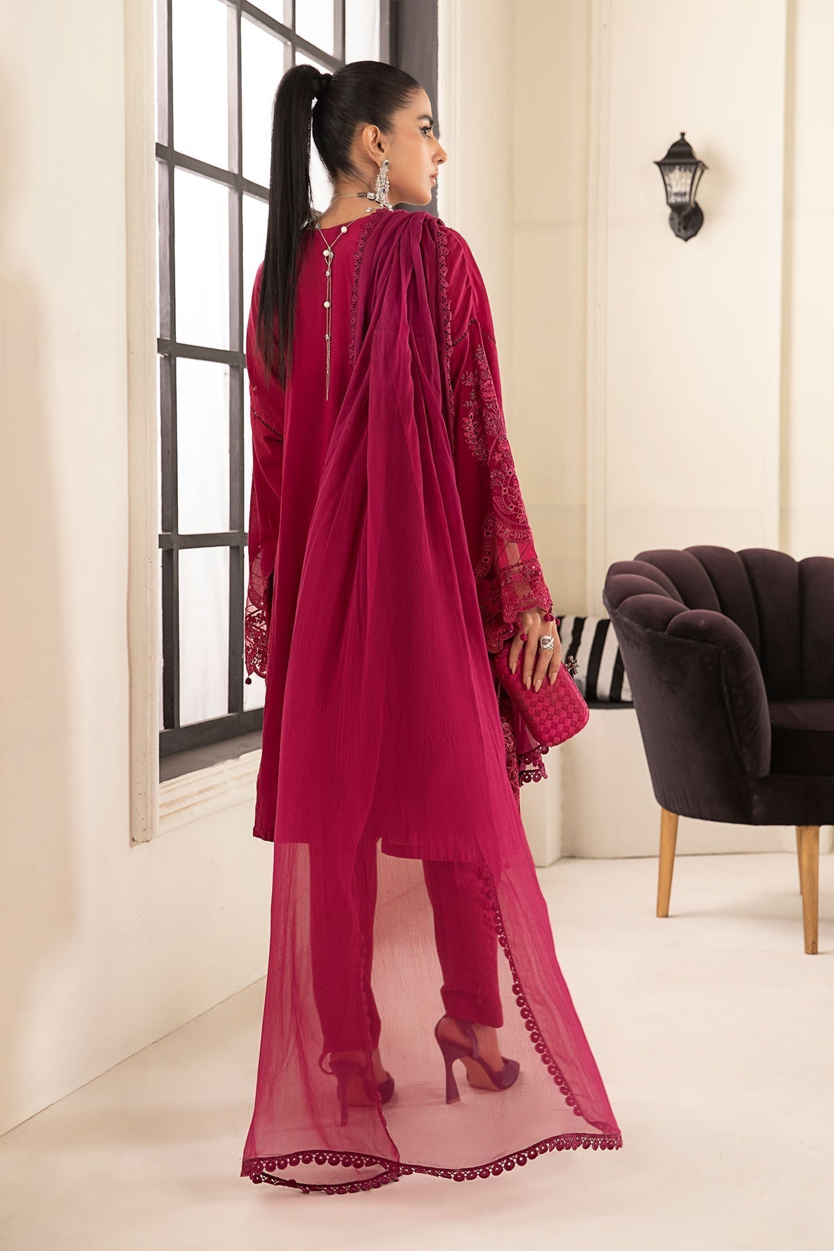 Maria B | Casual Pret 2024 |DW-EF24-02 -  Maria B Casuals -  Agha Fabrics