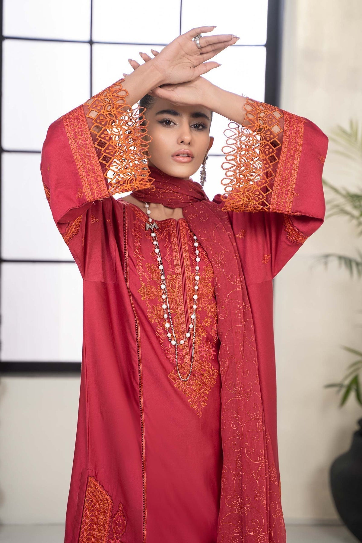 Maria B | Casual Pret 2024 | DW-EF24-103A -  Maria B Casuals -  Agha Fabrics