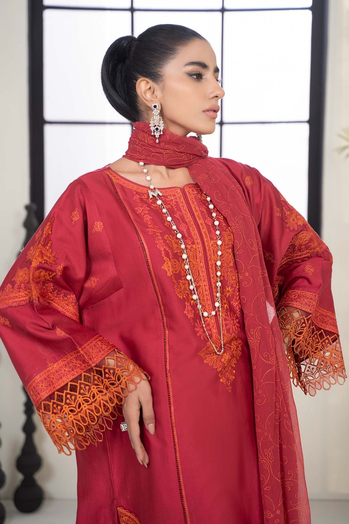 Maria B | Casual Pret 2024 | DW-EF24-103A -  Maria B Casuals -  Agha Fabrics