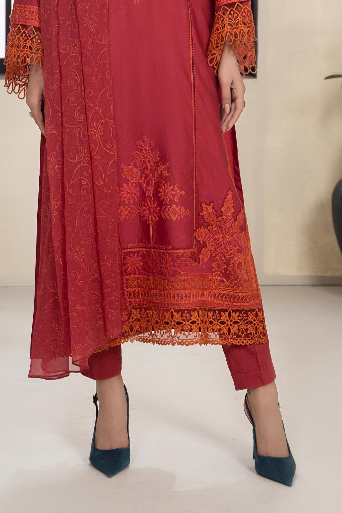 Maria B | Casual Pret 2024 | DW-EF24-103A -  Maria B Casuals -  Agha Fabrics