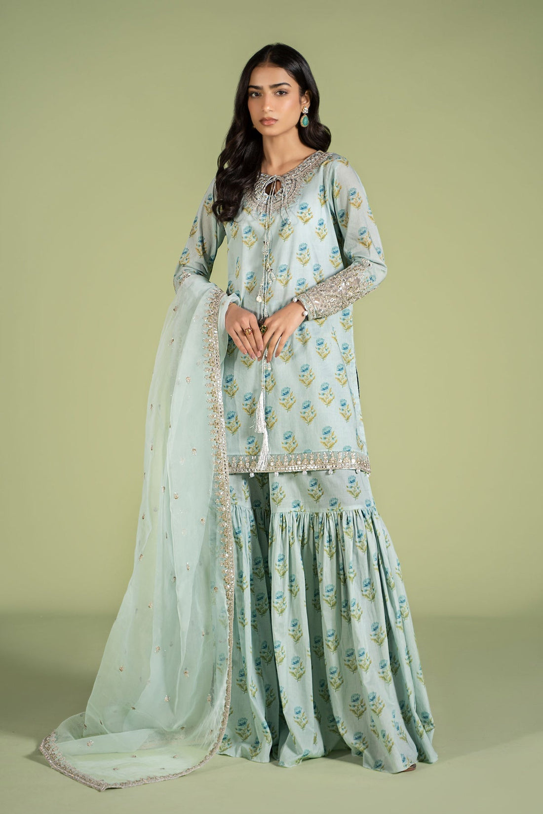 Maria B | Casual Pret 2024 | DW-EF24-14 -  Maria B Casuals -  Agha Fabrics