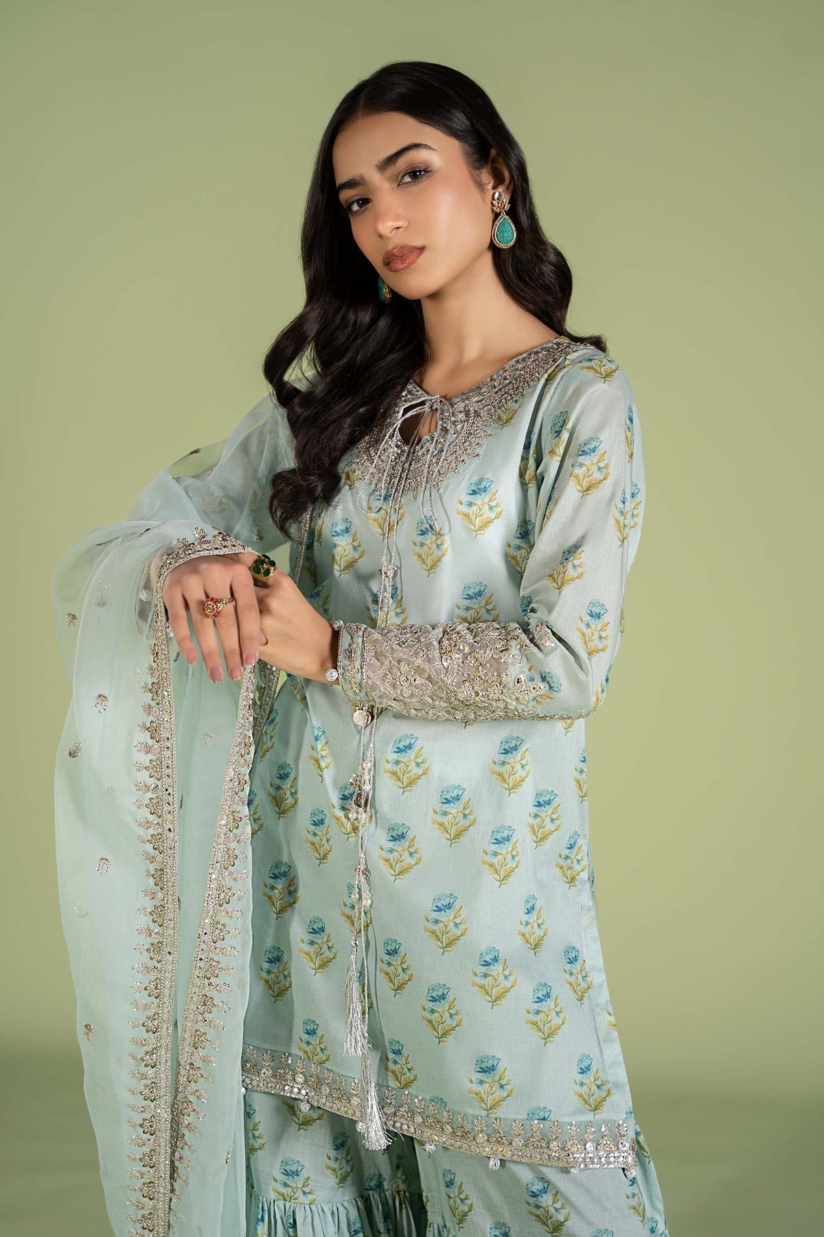 Maria B | Casual Pret 2024 | DW-EF24-14 -  Maria B Casuals -  Agha Fabrics