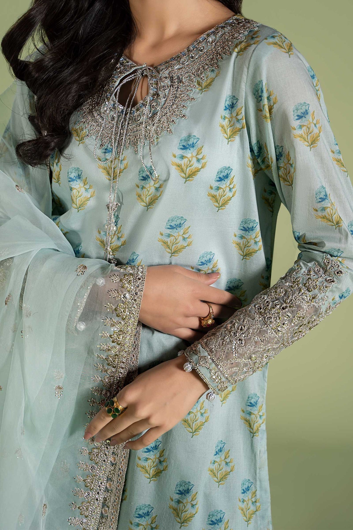 Maria B | Casual Pret 2024 | DW-EF24-14 -  Maria B Casuals -  Agha Fabrics