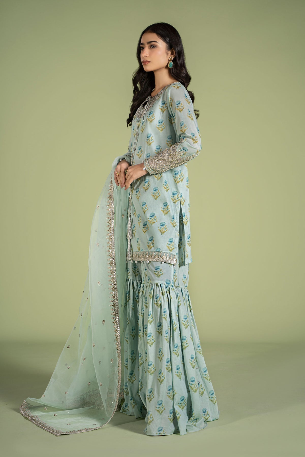 Maria B | Casual Pret 2024 | DW-EF24-14 -  Maria B Casuals -  Agha Fabrics