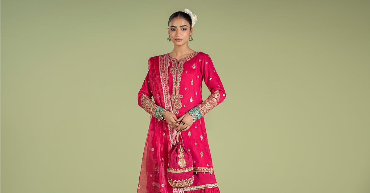 Maria B | Casual Pret 2024 | DW-EF24-23 -  Maria B Casuals -  Agha Fabrics