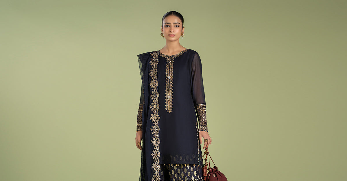 Maria B | Casual Pret 2024 | DW-EF24-104 -  Maria B Casuals -  Agha Fabrics