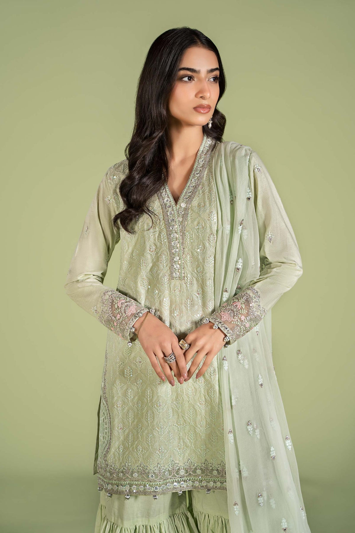Maria B | Casual Pret 2024 | DW-EF24-11 -  Maria B Casuals -  Agha Fabrics
