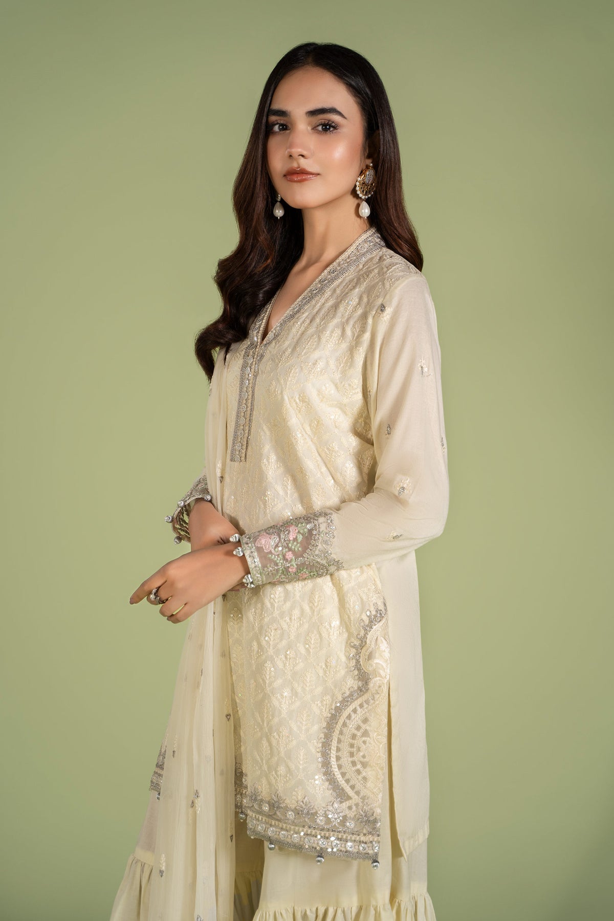 Maria B | Casual Pret 2024 | DW-EF24-11 -  Maria B Casuals -  Agha Fabrics