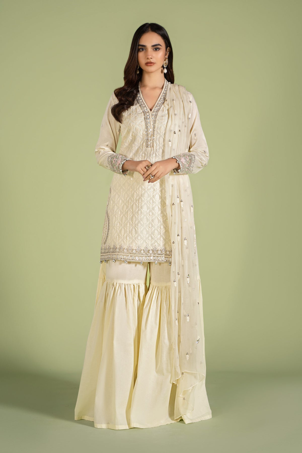 Maria B | Casual Pret 2024 | DW-EF24-11 -  Maria B Casuals -  Agha Fabrics