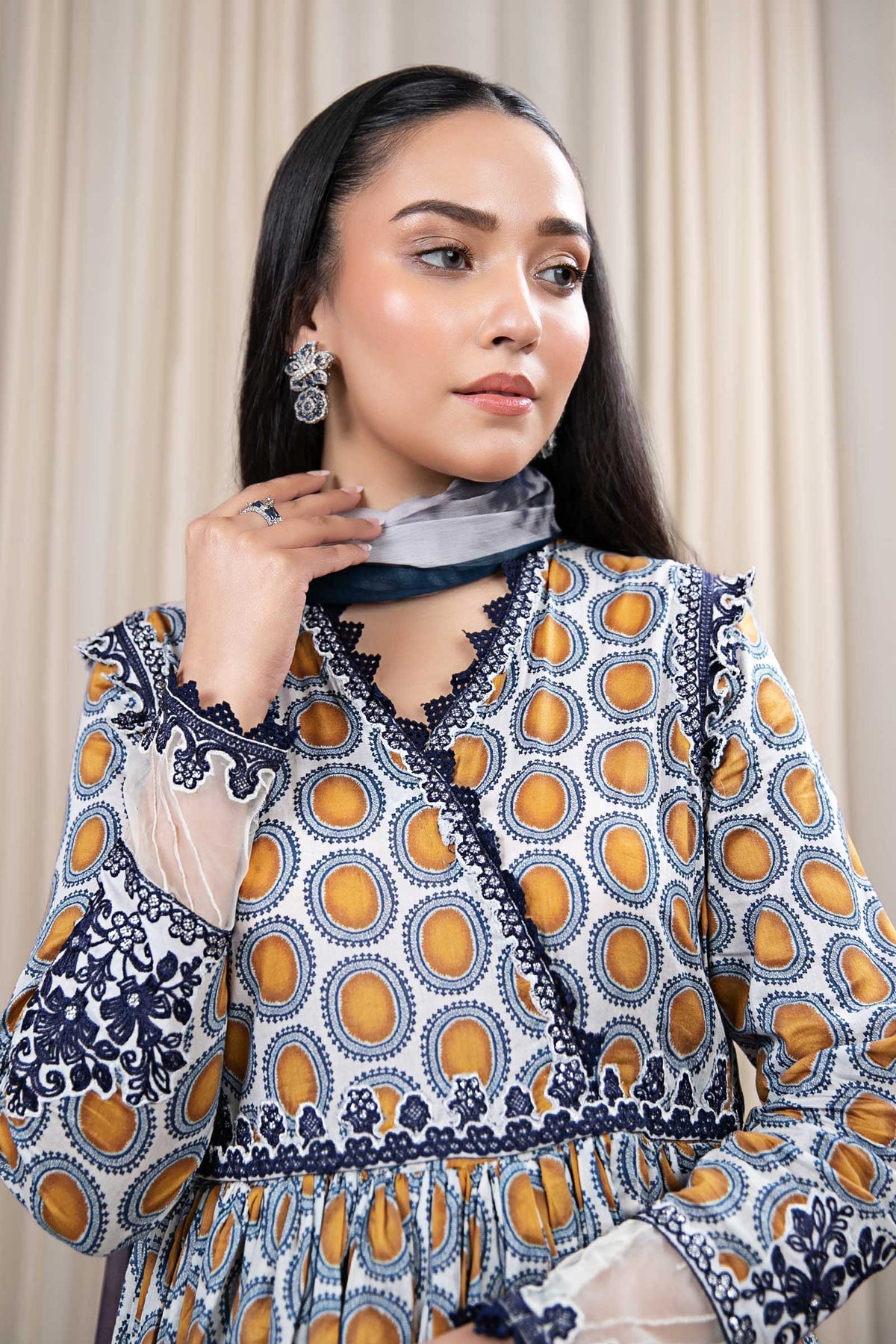 Maria B | Casual Pret 2024 | DW-EF24-51 -  Maria B Casuals -  Agha Fabrics