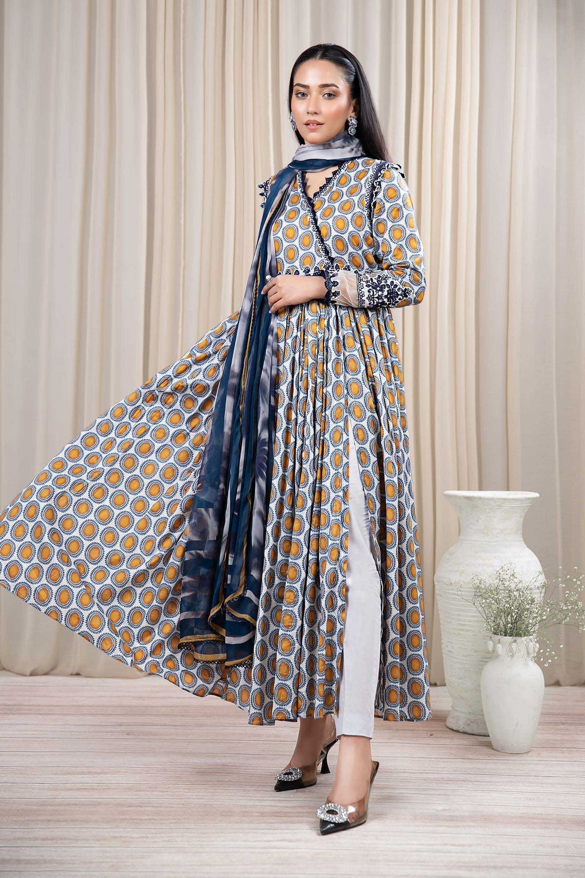Maria B | Casual Pret 2024 | DW-EF24-51 -  Maria B Casuals -  Agha Fabrics