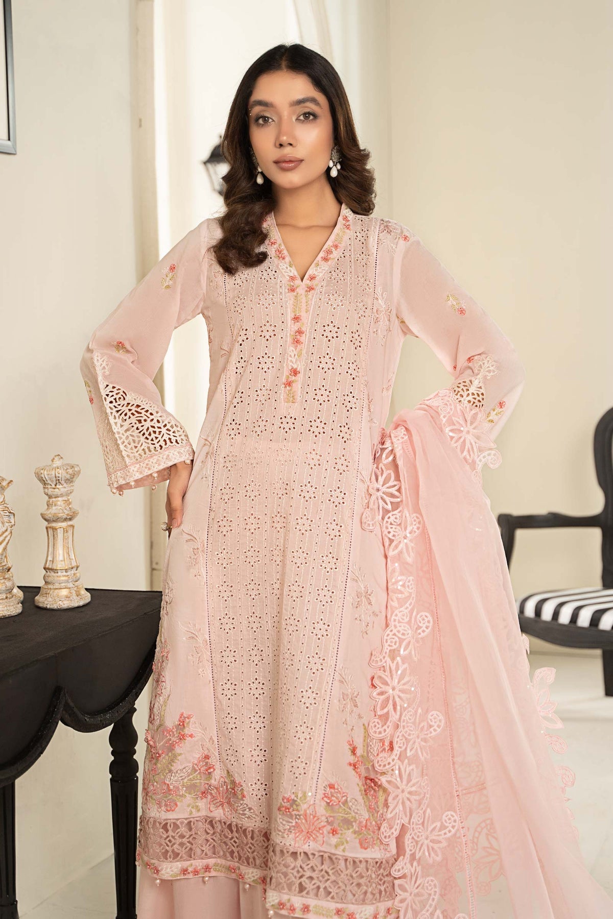 Maria B | Casual Pret 2024 | DW-EF24-05A -  Maria B Casuals -  Agha Fabrics