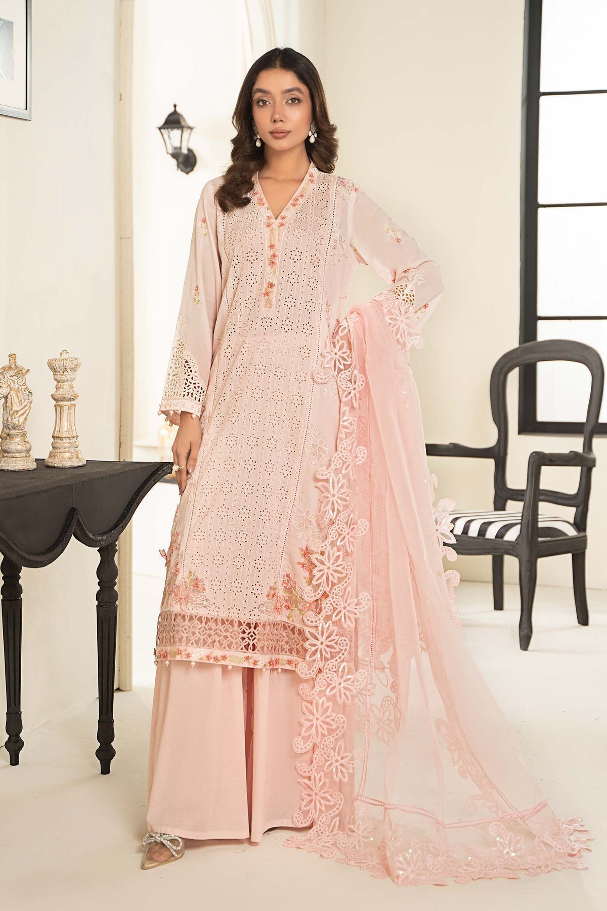Maria B | Casual Pret 2024 | DW-EF24-05A -  Maria B Casuals -  Agha Fabrics
