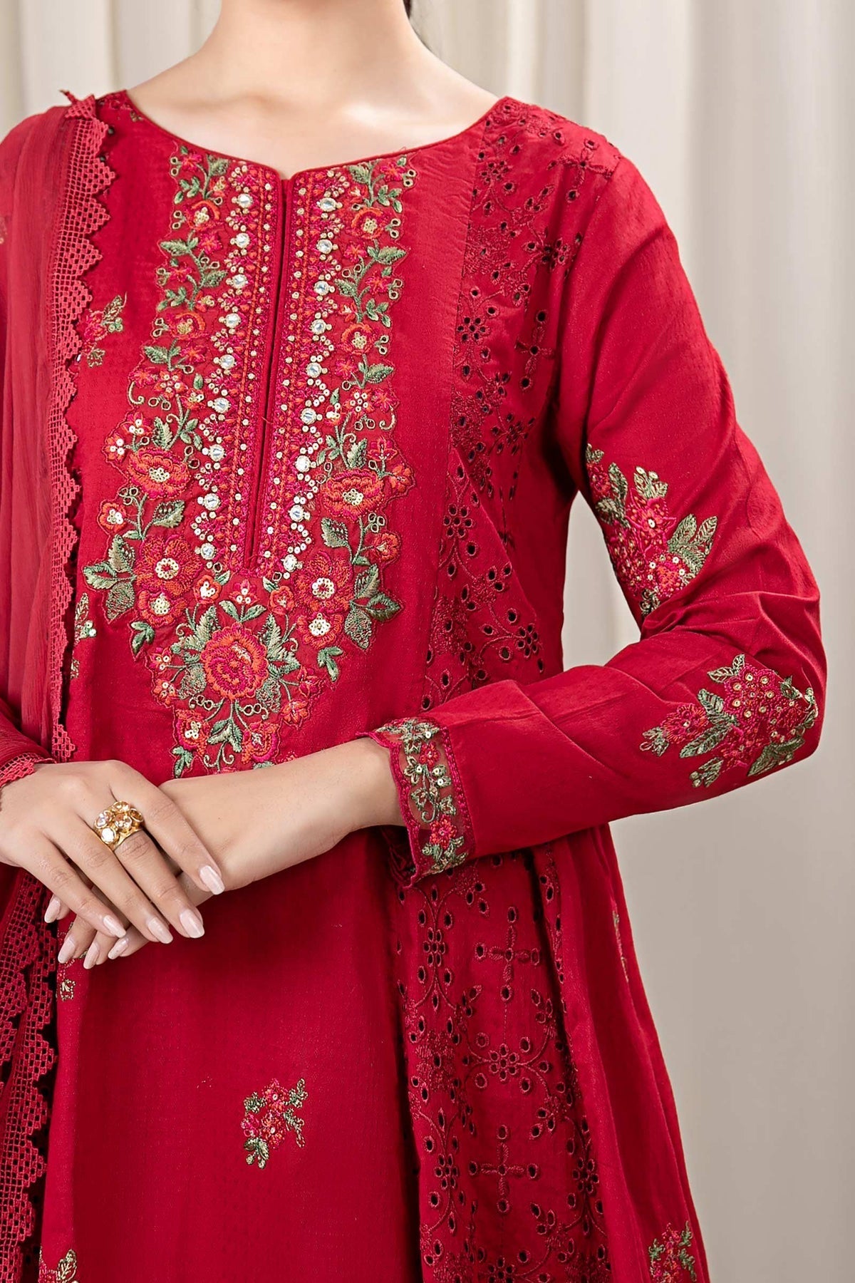Maria B | Casual Pret 2024 | DW-EF24-08 -  Maria B Casuals -  Agha Fabrics