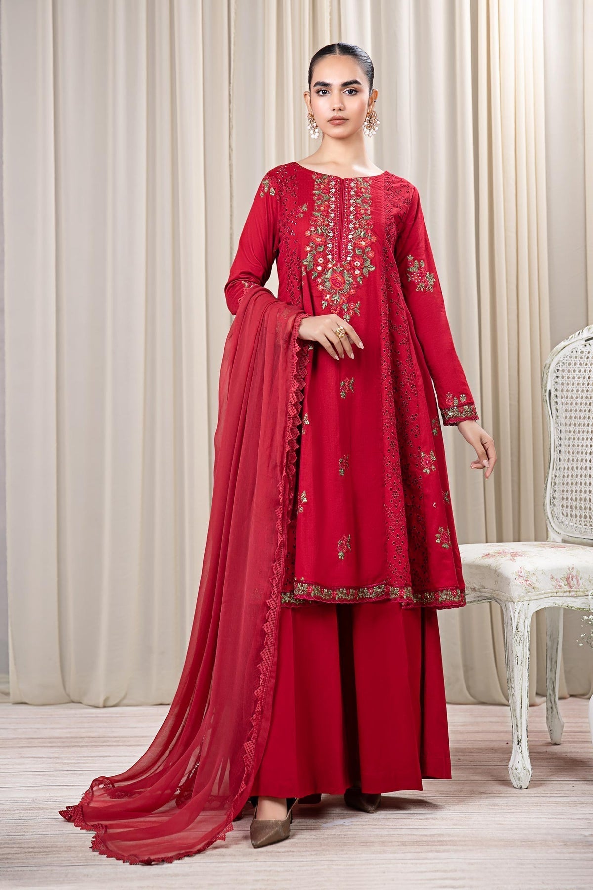 Maria B | Casual Pret 2024 | DW-EF24-08 -  Maria B Casuals -  Agha Fabrics