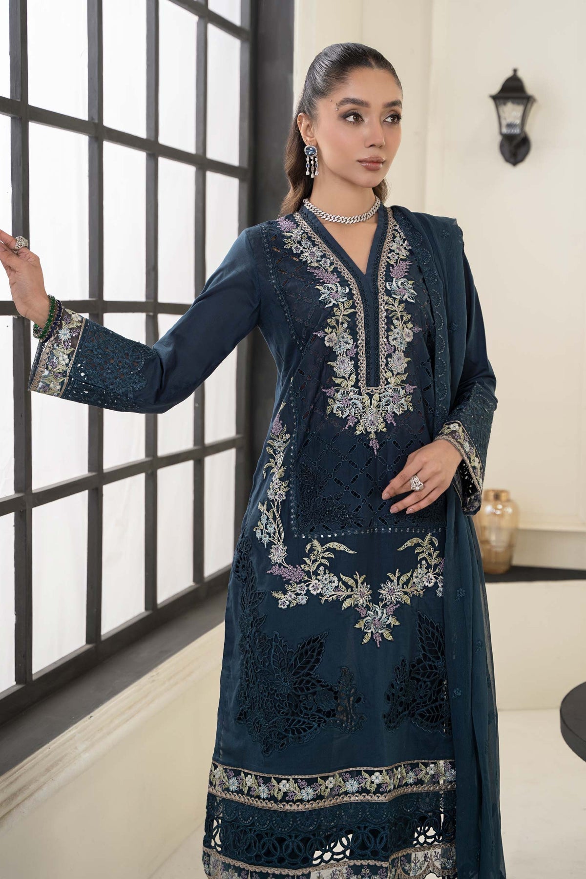 Maria B | Casual Pret 2024 | DW-EF24-17 -  Maria B Casuals -  Agha Fabrics