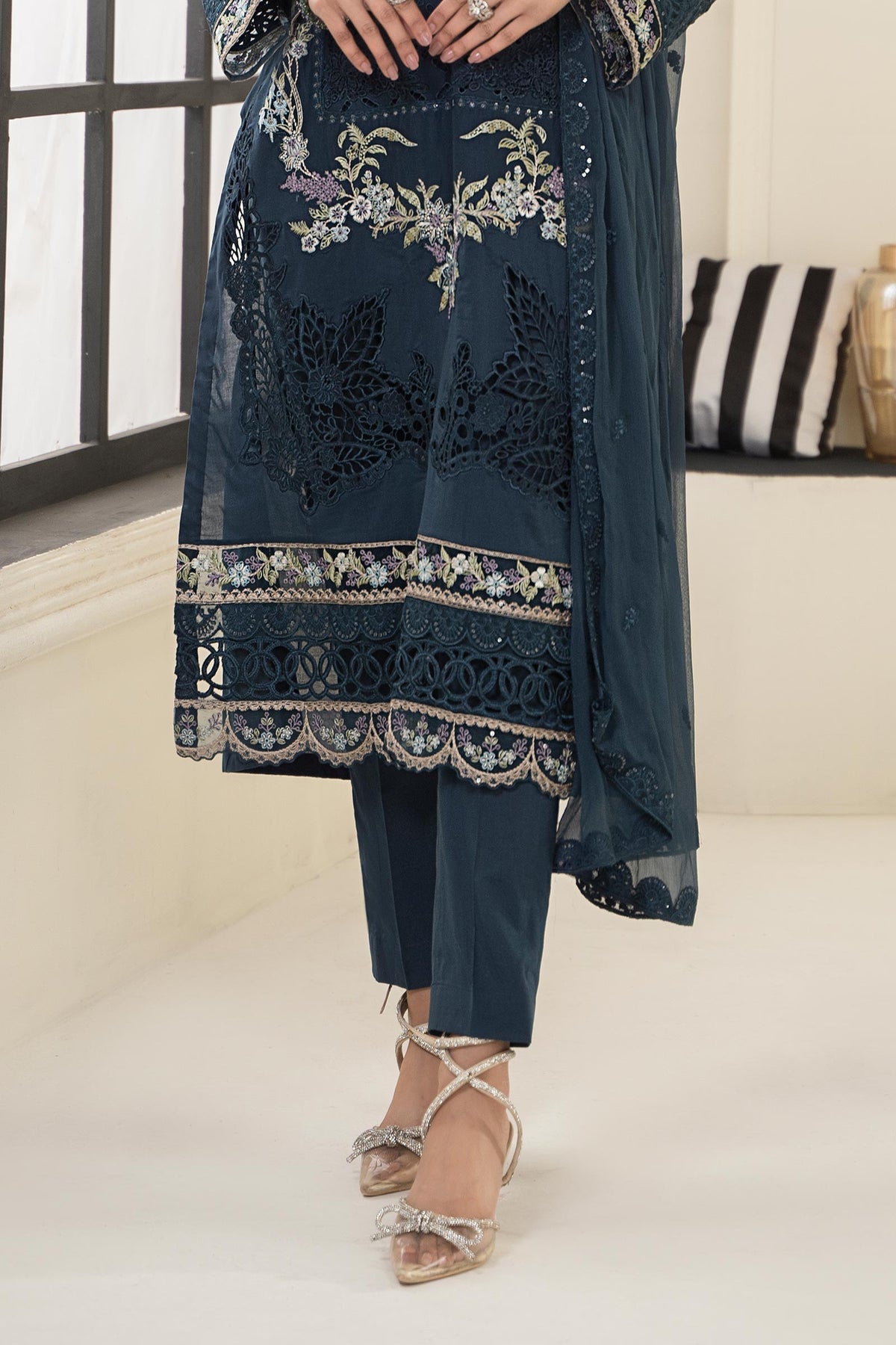Maria B | Casual Pret 2024 | DW-EF24-17 -  Maria B Casuals -  Agha Fabrics