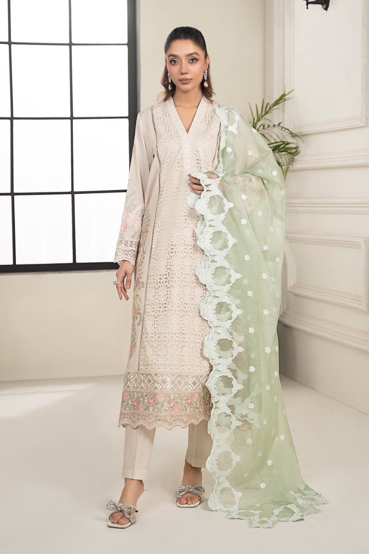 Maria B | Casual Pret 2024 | DW-EF24-33 -  Maria B Casuals -  Agha Fabrics