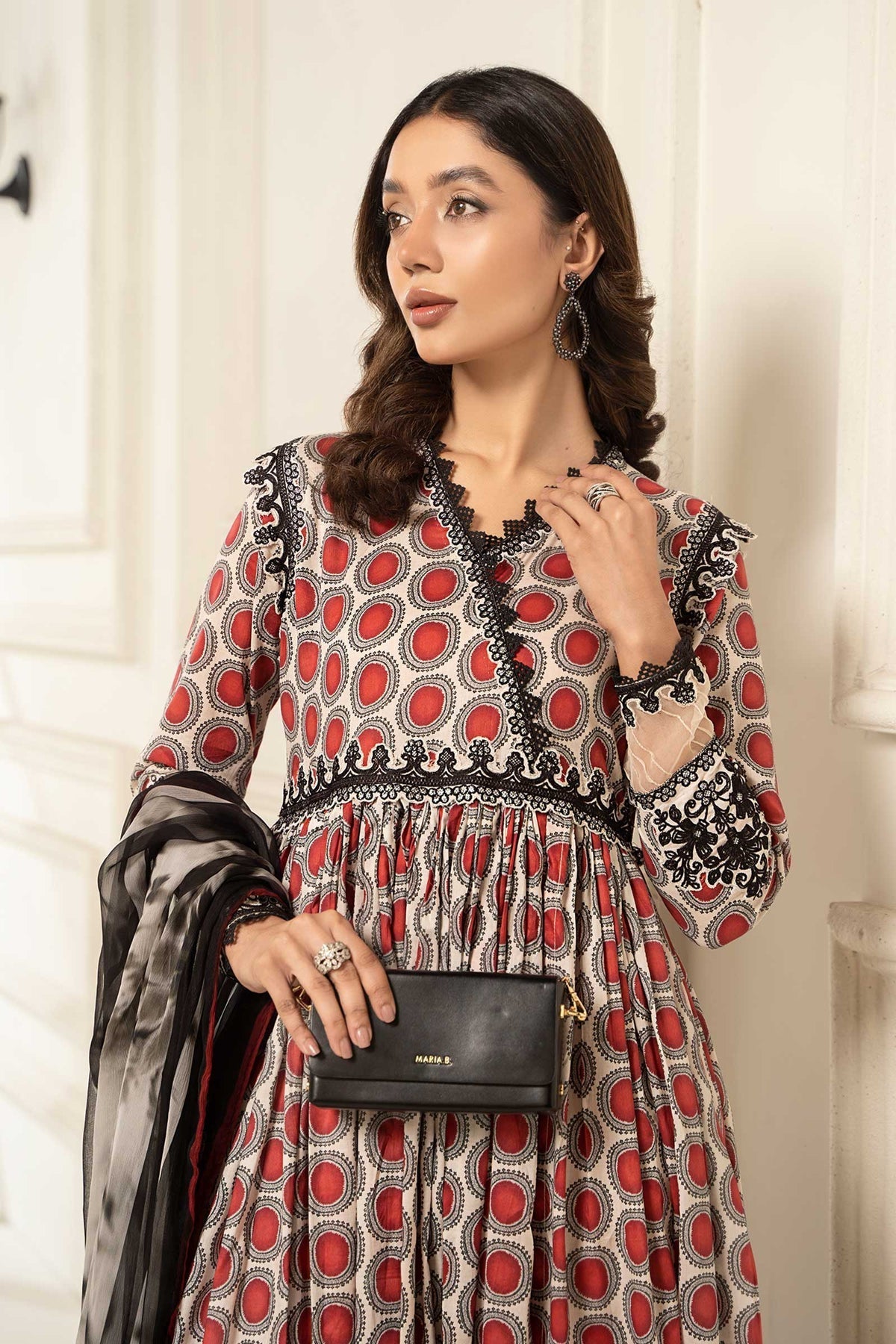 Maria B | Casual Pret 2024 | W-EF24-51 -  Maria B Casuals -  Agha Fabrics
