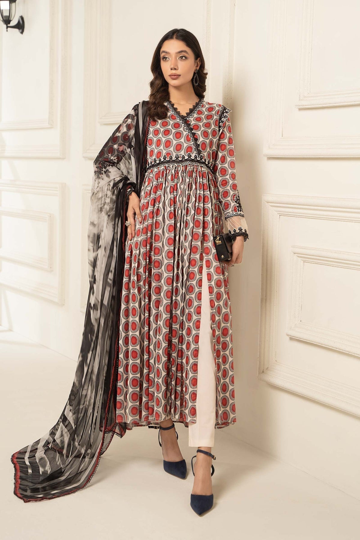 Maria B | Casual Pret 2024 | W-EF24-51 -  Maria B Casuals -  Agha Fabrics