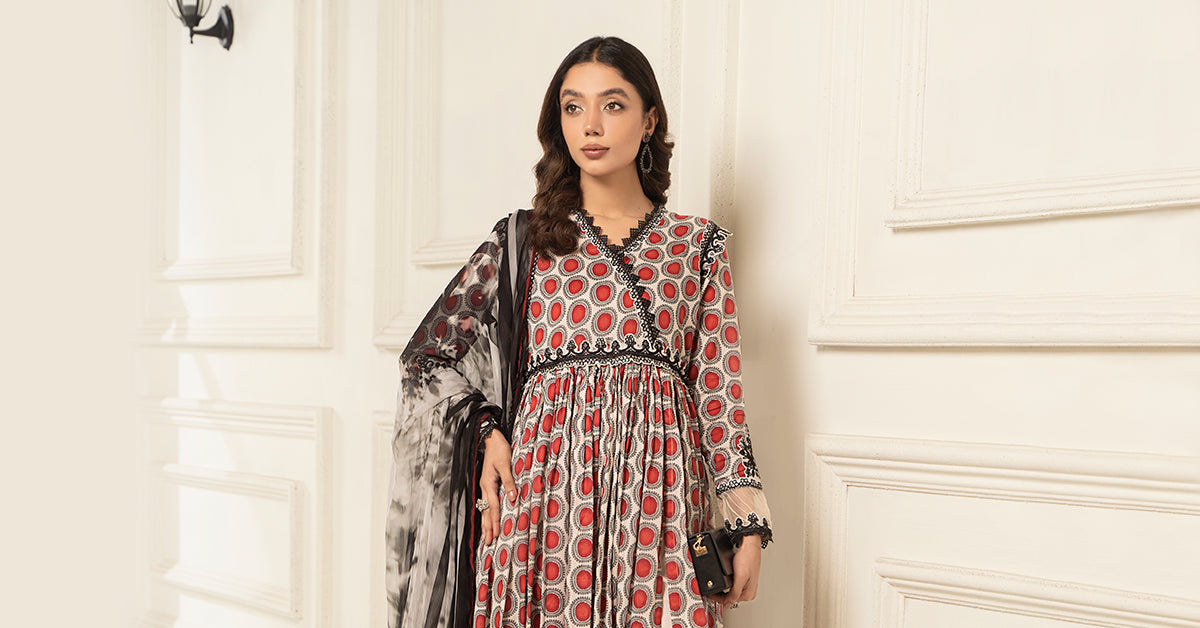 Maria B | Casual Pret 2024 | W-EF24-51 -  Maria B Casuals -  Agha Fabrics