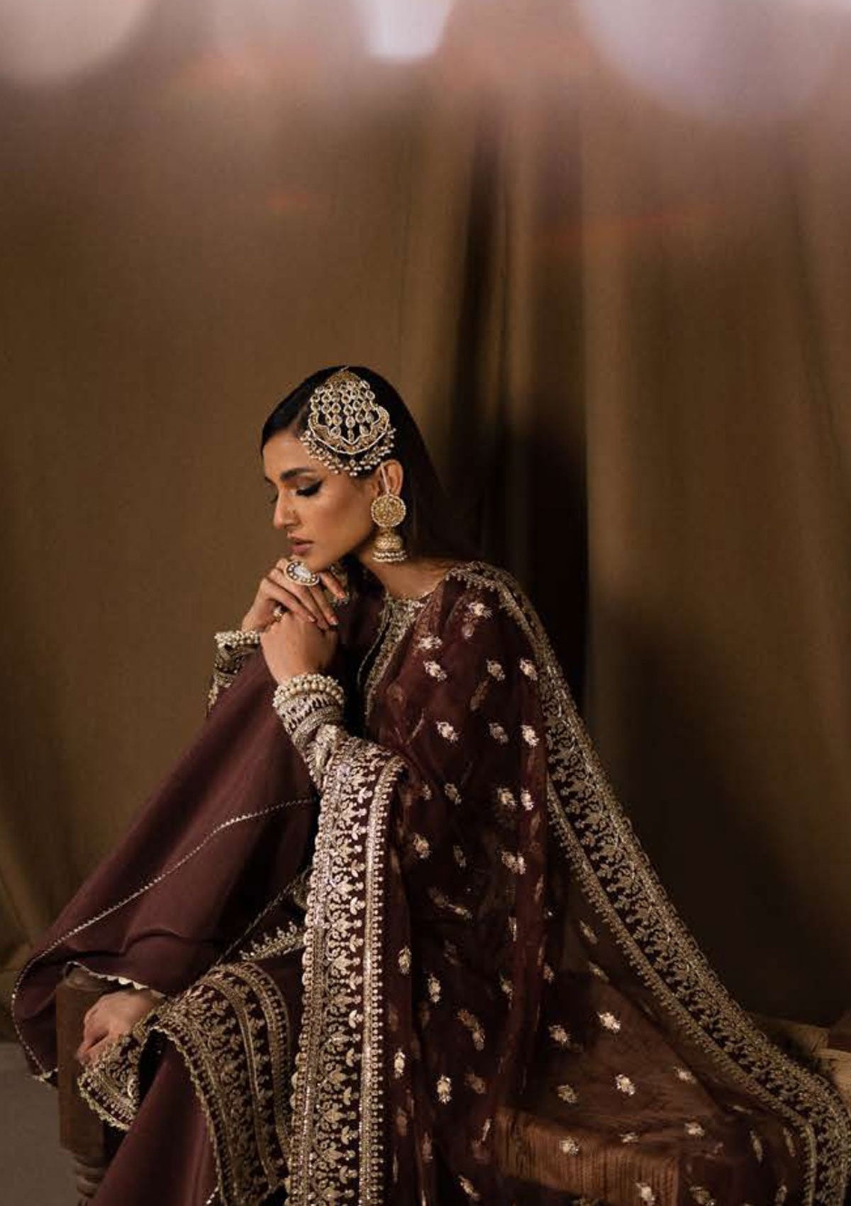 Formal Dress - Afrozeh - Divani - Silk - AS#010 (Nafees)