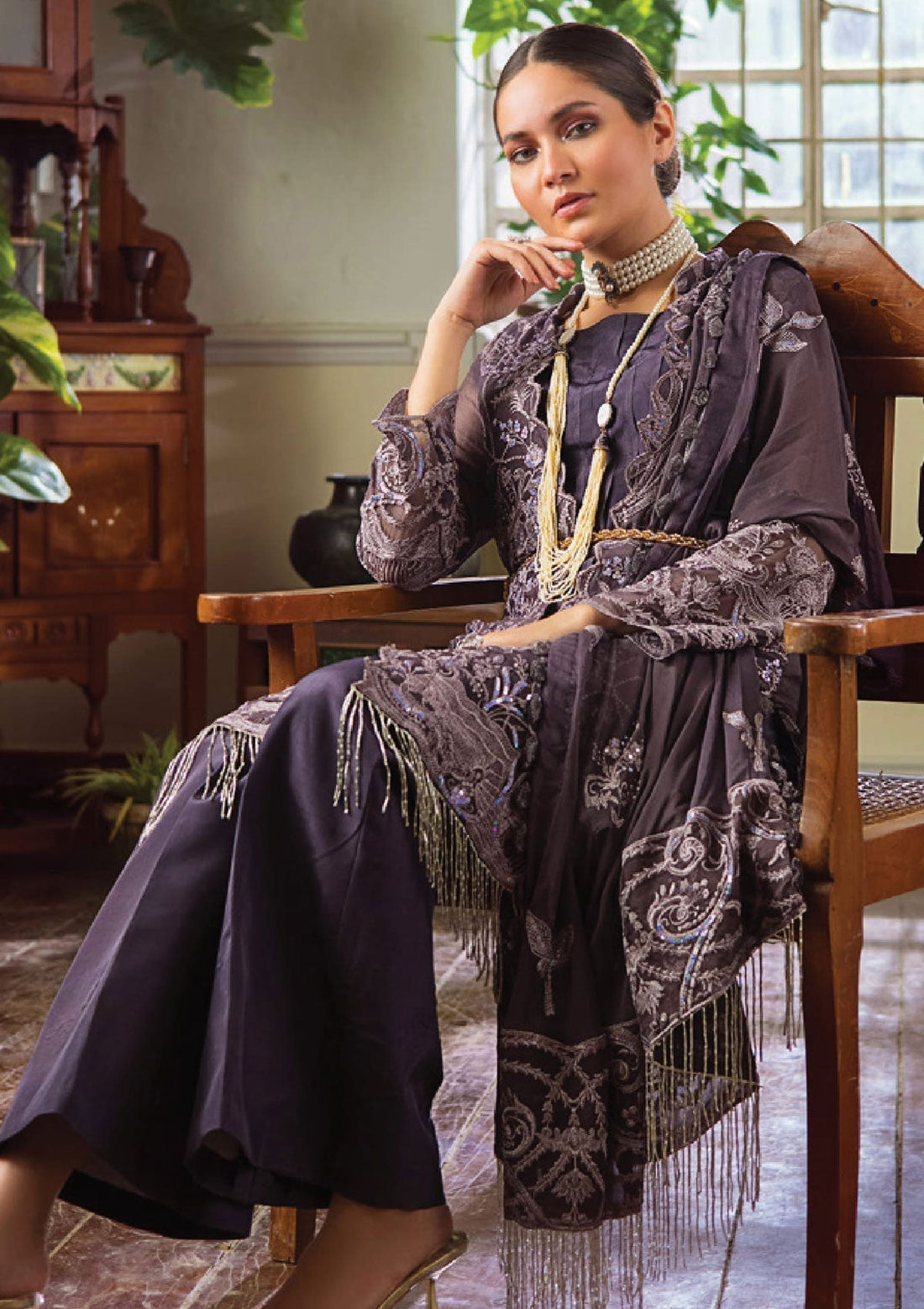 Formal Dress - Al Zohaib - Wedding Edition - (Mist) - D#5