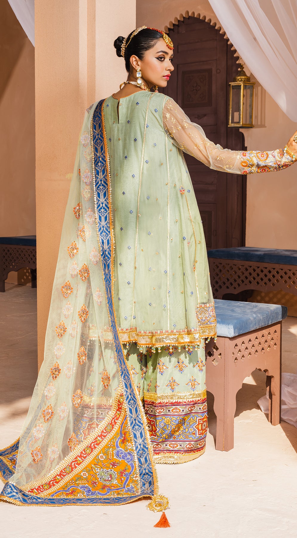 Formal Dress - Anaya - Kamair Rokni - Dhanak - MAHAM - D#08