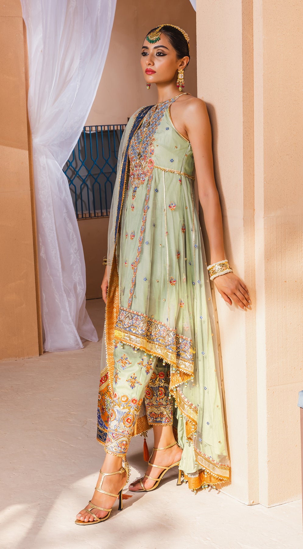 Formal Dress - Anaya - Kamair Rokni - Dhanak - MAHAM - D#08