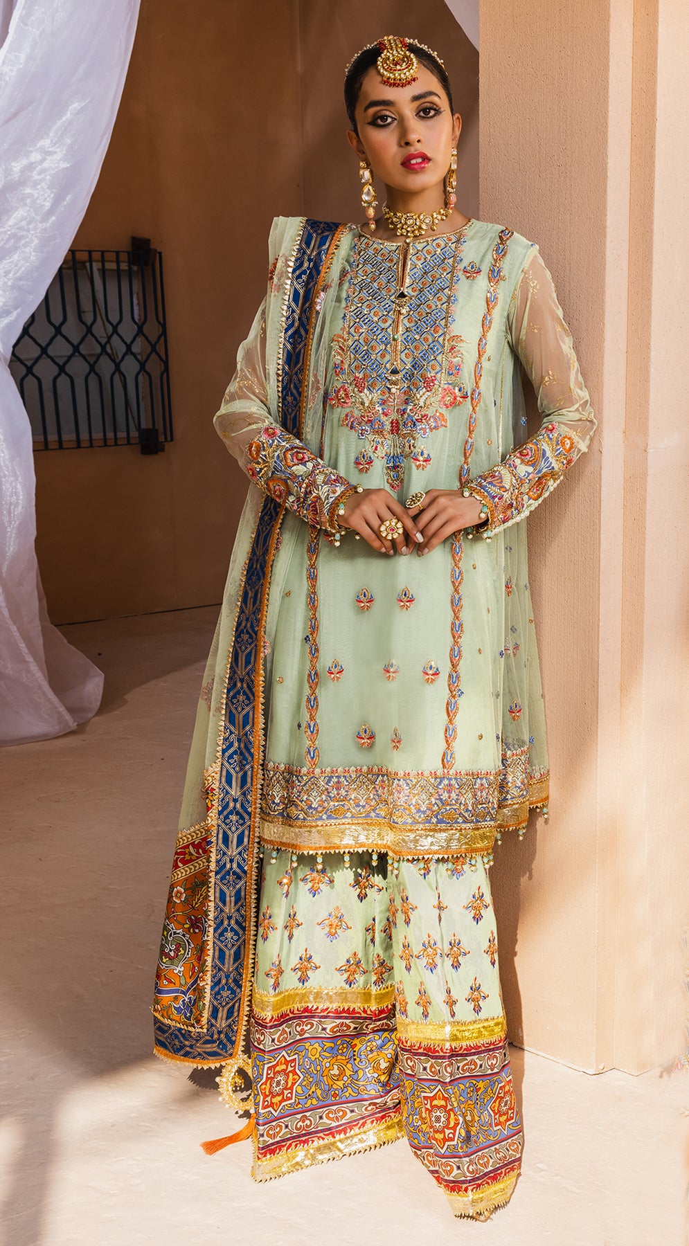 Formal Dress - Anaya - Kamair Rokni - Dhanak - MAHAM - D#08