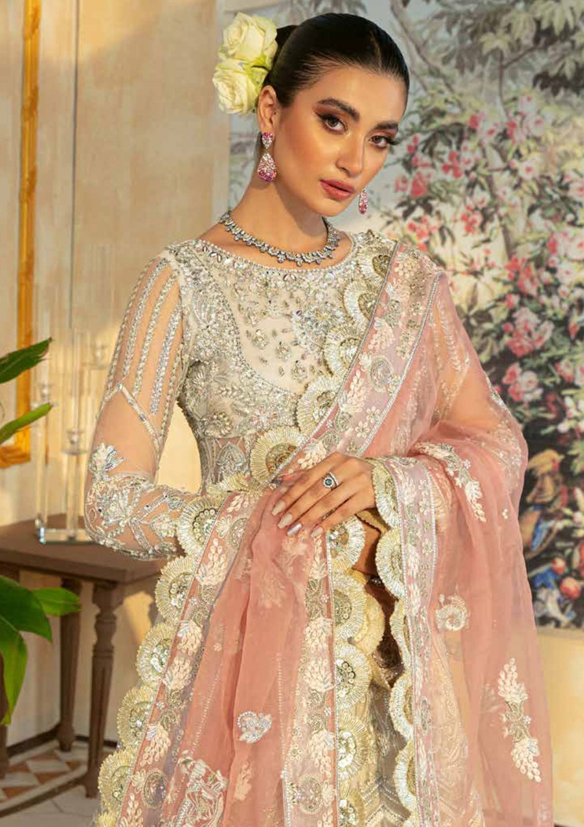 Formal Dress - Maryam Hussain - Marwa - Festive - NOORBANO - Official Maryam Hussain - Agha Fabrics UK