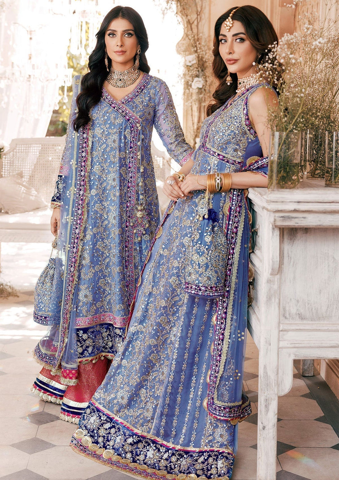 Formal Dress - Noor - Saadia Asad - Wedding - NSA#02 - Official Noor by Saadia Asad - Agha Fabrics UK