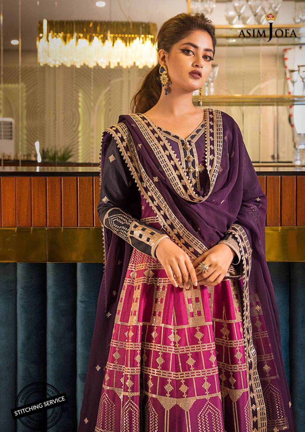 Formal Dress - Asim jofa - Jaan-E-Adaa - AJSE#11