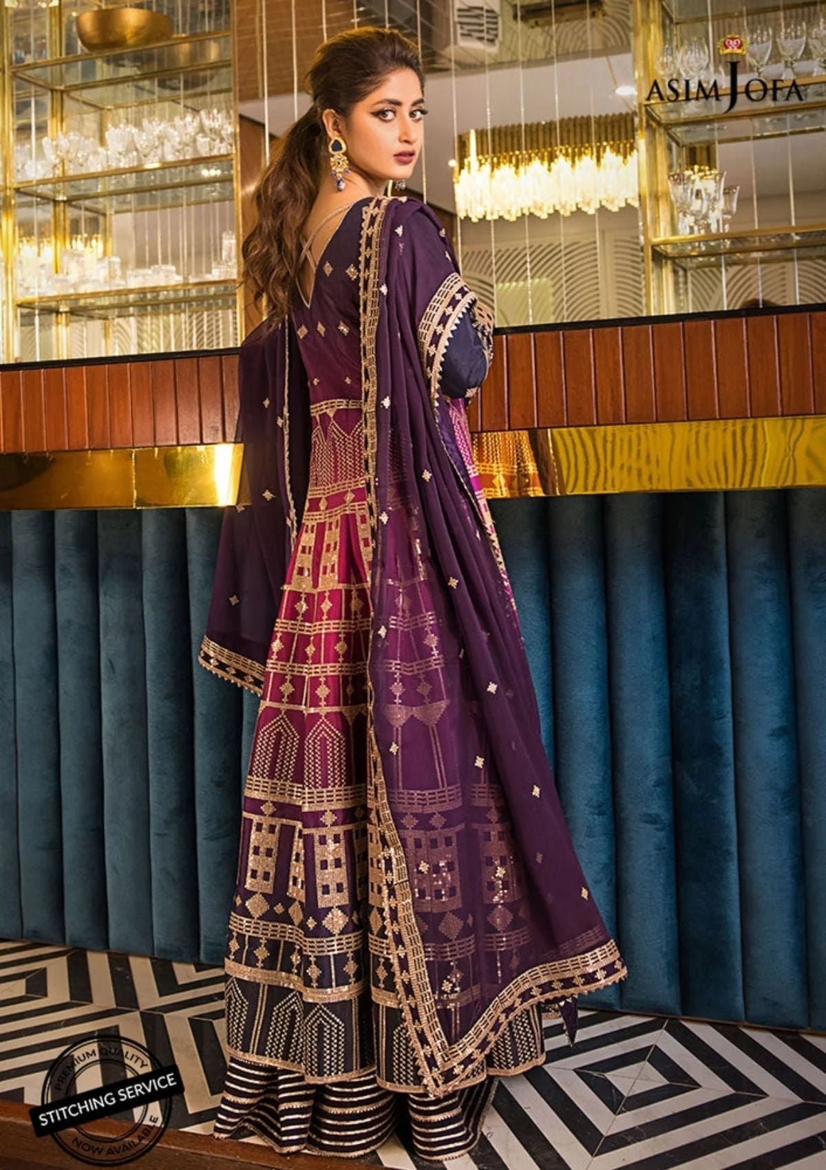 Formal Dress - Asim jofa - Jaan-E-Adaa - AJSE#11
