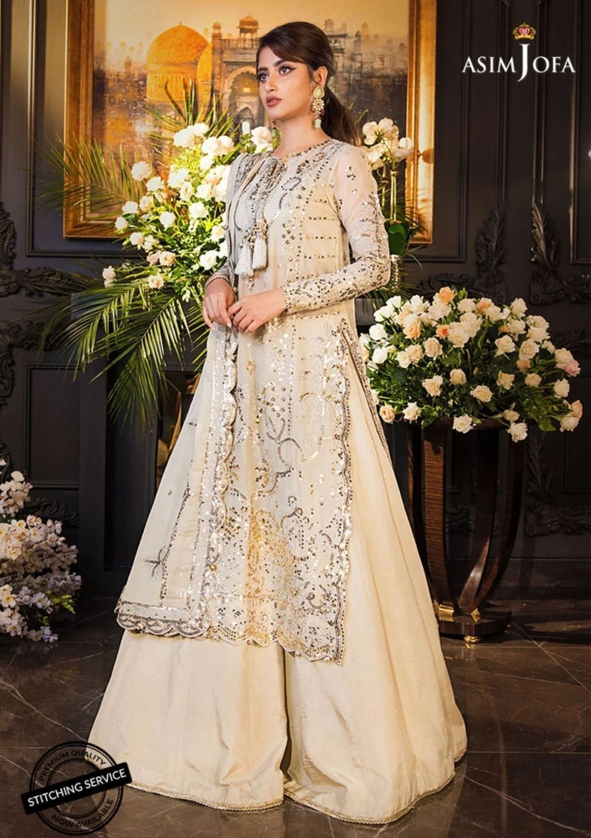 Formal Dress - Asim jofa - Jaan-E-Adaa - AJSE#4