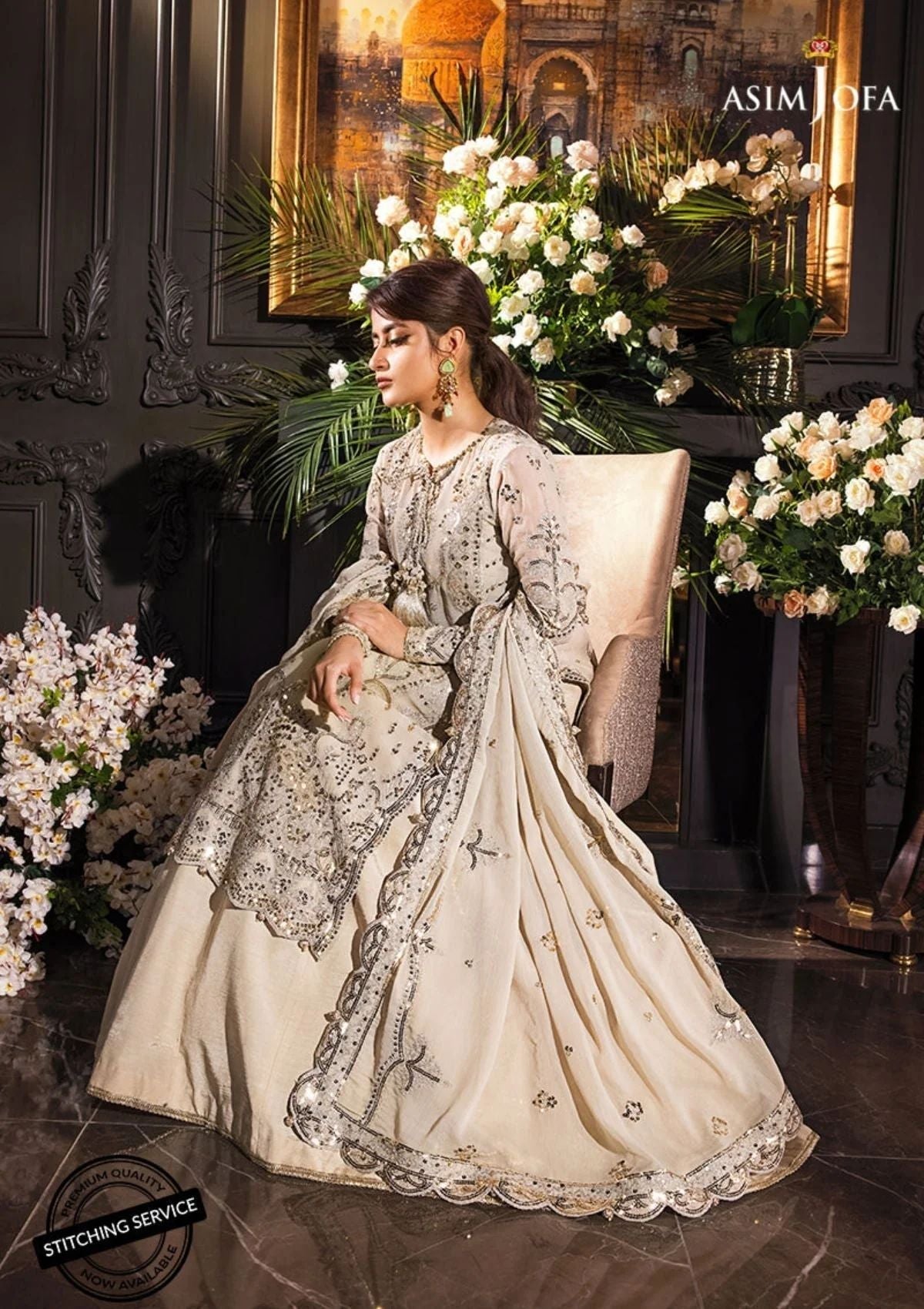 Formal Dress - Asim jofa - Jaan-E-Adaa - AJSE#4