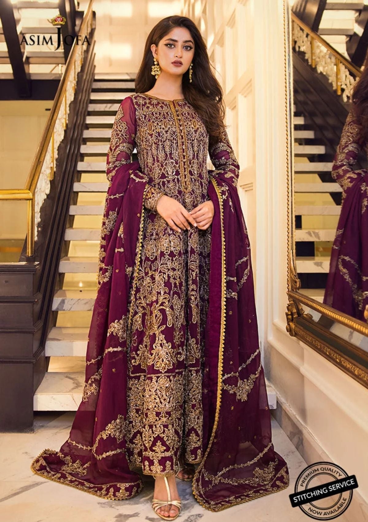 Formal Dress - Asim jofa - Jaan-E-Adaa - AJSE#7